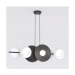 Emibig Hanglamp Volum Staal Zwart | Geschikt voor 6x G9 - Max 8W