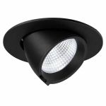 Noxion LED Spot Forza V2 Aluminium Zwart 36W 4100lm 36D - 930-940-957 CCT | 160mm - Zaagmaat 145mm - Beste Kleurweergave