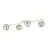 Emibig Plafondlamp Splendi Staal Wit | Geschikt voor 4x E14 - Max 10W