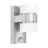 Eglo Wandlamp Atollari Aluminium Roestvrij Staal Up & Down 4W 360lm - 830 Warm Wit | IP44