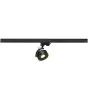 SLV Railspot Kalu 3-Fase Aluminium Zwart Rond 13W 970lm 35D - 830 Warm Wit | Dimbaar 