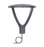 Ledvance LED Straatverlichting Area Urban Lantaarn Grijs 29W 2040lm 145D - 830-840 CCT | IP66 - Symmetrisch