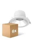 Voordeelpak 6x Noxion LED Downlight Apollo V2.0 6-12W 690-1460lm 60D - 830/840 CCT | 145mm - Zaagmaat 120mm