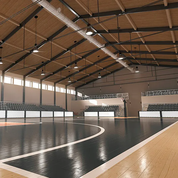 Sporthal verlichting